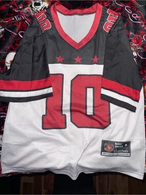 Black & Red Sports Jersey